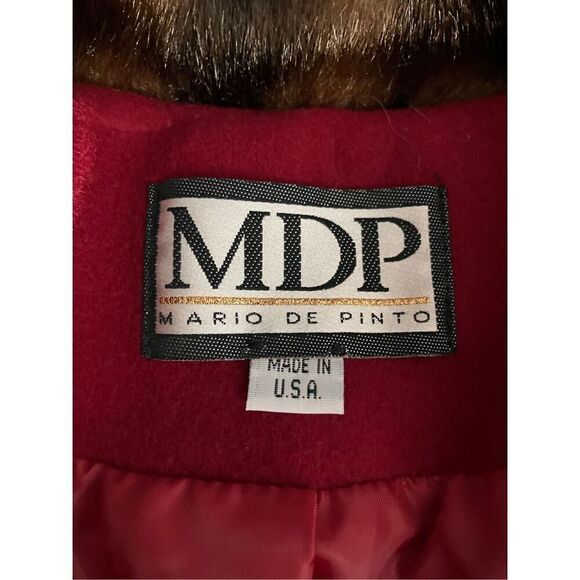 Mario De Pinto Luxurious Wool/Nylon Coat / SZ: 1X / NWT - Picture 9 of 9